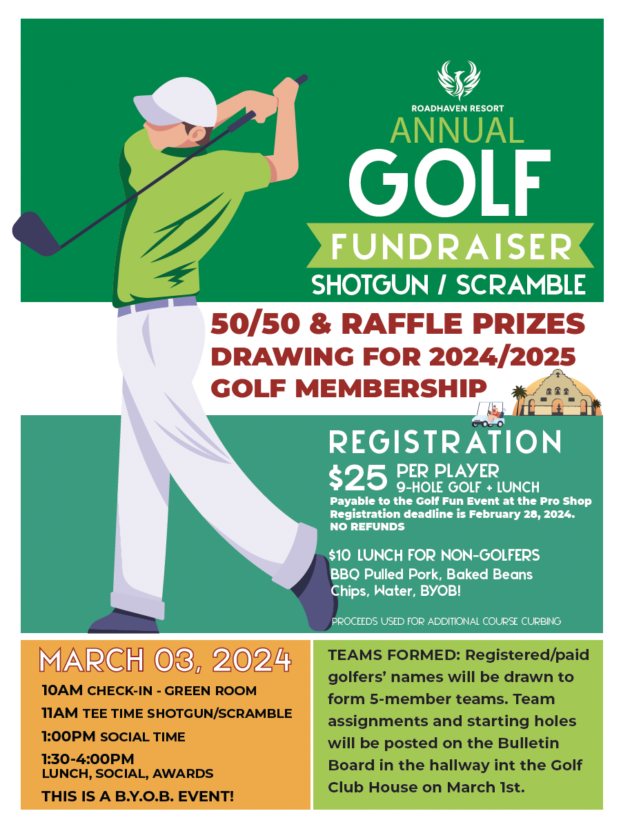 Golf Fundraiser Flyer